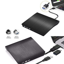 Carica l'immagine nel visualizzatore di Gallery, iAmotus Masterizzatore Dvd USB 3.0, Nero - DVD Esterno 3.0 + Tipo-C port - Ilgrandebazar