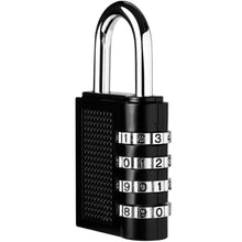 Carica l'immagine nel visualizzatore di Gallery, Anpro 2 Pezzi Lucchetto a combinazione di sicurezza,Lucchetto con 4 7.9cm - Ilgrandebazar