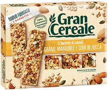 Carica l'immagine nel visualizzatore di Gallery, Gran Cereale - Snack Barrette 4 Cereali Grano, Mandorle e Semi di Zucca -... - Ilgrandebazar
