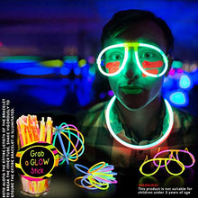 Carica l'immagine nel visualizzatore di Gallery, 543 Pack - 250 Glow Sticks, Bastoncini Luminosi Fluorescenti, 293 viola - Ilgrandebazar