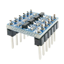 Carica l'immagine nel visualizzatore di Gallery, iHaospace, 5 pezzi 4 canali IIC I2C, modulo bidirezionale da 5 V a 3,3 V... - Ilgrandebazar