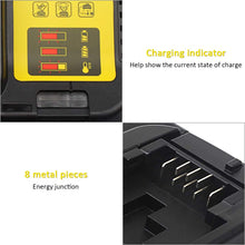 Carica l'immagine nel visualizzatore di Gallery, Waitley Caricabatteria DCB112 per batterie Dewalt 10,8 V 14,4 V 18 V 2A... - Ilgrandebazar