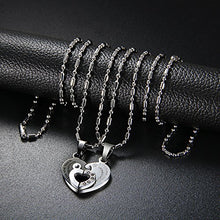Carica l'immagine nel visualizzatore di Gallery, OIDEA Collana per Coppia Lovers in Acciaio Inox con Pendente Puzzle... - Ilgrandebazar