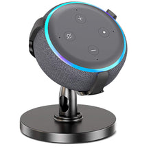 Carica l'immagine nel visualizzatore di Gallery, Bovon Supporto da Tavolo per Echo Dot 3ª generazione, Nero - Ilgrandebazar