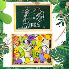 Carica l'immagine nel visualizzatore di Gallery, yoptote Puzzle Magnetico Legno Giocattolo di Giochi Montessori Bambini... - Ilgrandebazar