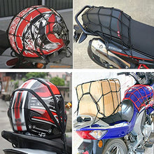 Carica l'immagine nel visualizzatore di Gallery, 2pz Rete Ragno Elastica + Corda Elastica, Annhao Accessori per Moto Bici... - Ilgrandebazar