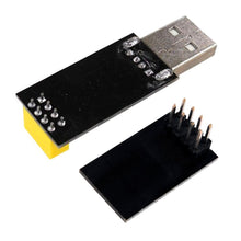 Carica l'immagine nel visualizzatore di Gallery, IZOKEE ESP8266 ESP-01 Serial WiFi Modulo con Adattatore USB a + - Ilgrandebazar