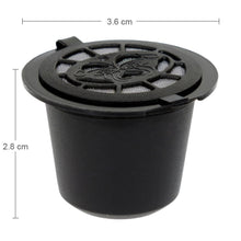 Carica l'immagine nel visualizzatore di Gallery, Lictin Capsule per Caffè Ricaricabili Nespresso, 6 Tazze +2 Nero - Ilgrandebazar