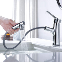 Carica l'immagine nel visualizzatore di Gallery, WELQUIC Rubinetto Bagno Lavabo con Doccetta Estraibile 360°, Girevole... - Ilgrandebazar