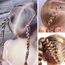 Carica l'immagine nel visualizzatore di Gallery, EAONE 2000 Pezzi Multi Colore Elastici per Capelli Piccoli con Scatola... - Ilgrandebazar