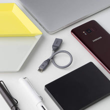 Carica l'immagine nel visualizzatore di Gallery, RAMPOW Adattatore USB C 3.0 [OTG - 2 Pezzi] Cavo Tipo C a A,... - Ilgrandebazar