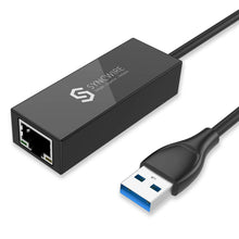 Carica l'immagine nel visualizzatore di Gallery, Syncwire Adattatore USB Rete, Alta velocità 3.0, Nero