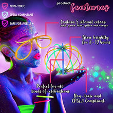 Carica l'immagine nel visualizzatore di Gallery, 543 Pack - 250 Glow Sticks, Bastoncini Luminosi Fluorescenti, 293 viola - Ilgrandebazar