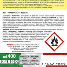 Carica l'immagine nel visualizzatore di Gallery, PULITORE TESSUTI CON SPAZZOLA 400ml SPRAY