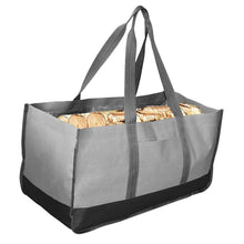 Carica l'immagine nel visualizzatore di Gallery, Borsa a Tracolla Resistente Durevole Legno, Robusta Grigio E Nero - Ilgrandebazar