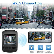 Carica l'immagine nel visualizzatore di Gallery, 【2020 Nuova Versione】CHORTAU Telecamera per Auto WiFi SONY Sensore Full HD...