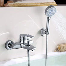 Carica l'immagine nel visualizzatore di Gallery, Rubinetto per vasca da bagno con doccetta, Miscelatore Vasca Con Doccetta