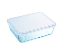 Carica l'immagine nel visualizzatore di Gallery, Pyrex Cook&amp;Freeze Contenitore rett. con 27 x 22 x 9 cm, Bianco/Trasparente