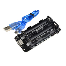 Carica l'immagine nel visualizzatore di Gallery, diymore 18650 Batteria Shield V8 3V 5V 18650 Battery V8+USB Cable - Ilgrandebazar