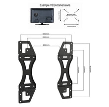 Carica l'immagine nel visualizzatore di Gallery, Invision Ultra Slim Orientabile Staffa per L / Inclinabile e Girevole, Nero - Ilgrandebazar