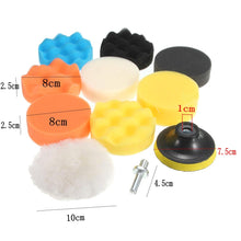 Carica l'immagine nel visualizzatore di Gallery, JZK Set 25 x spugnetta Spugna lucidatura Auto da 8 cm lucidatrice... - Ilgrandebazar