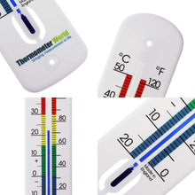 Carica l'immagine nel visualizzatore di Gallery, Termometro da parete grande 380 mm Colore codificato zone - Made in UK - Uso... - Ilgrandebazar