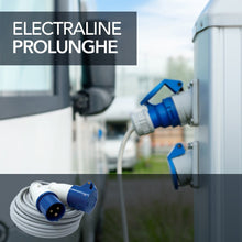 Carica l'immagine nel visualizzatore di Gallery, Electraline 46148 Prolunga industriale 20 mt presa 20 M, Grigio - Ilgrandebazar