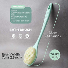 Carica l'immagine nel visualizzatore di Gallery, Usmascot Spazzola da bagno, Bagno Schiena, Lunga Maniglia Beige - Ilgrandebazar