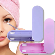 Carica l'immagine nel visualizzatore di Gallery, 2 Pezzi Tampone di Cotone Riutilizzabile, Boccioli Viola+Rosa - Ilgrandebazar