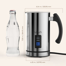 Carica l'immagine nel visualizzatore di Gallery, VAVA IT VA-EB008 Montalatte Elettrico Schiumatore Acciaio Inox caffè Argento - Ilgrandebazar