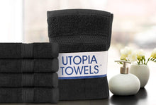 Carica l'immagine nel visualizzatore di Gallery, Utopia Towels - Set di Asciugamani Mani (4 Pezzi, 41x 71 41 x 71 cm, Grigio - Ilgrandebazar
