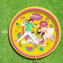 Carica l'immagine nel visualizzatore di Gallery, Peradix Tappetino Gioco d'Acqua per Bambini, 170cm Spruzzi e Splash Giallo