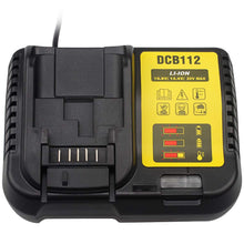 Carica l'immagine nel visualizzatore di Gallery, Waitley Caricabatteria DCB112 per batterie Dewalt 10,8 V 14,4 V 18 V 2A... - Ilgrandebazar