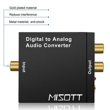 Carica l'immagine nel visualizzatore di Gallery, MISOTT Audio Digitale a Convertitore di Analog DAC, SPDIF Toslink Coaxial a... - Ilgrandebazar