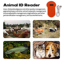 Carica l'immagine nel visualizzatore di Gallery, Animal ID Reader, KKmoon Lettore di Identificazione Animale 134.2KHz Lettore...