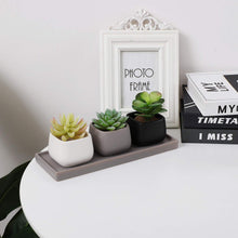 Carica l'immagine nel visualizzatore di Gallery, T4U 7CM Ceramica Moderno Mini Piazza Succulento X-Small, Piccolo Vaso:
