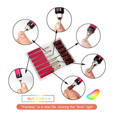 Carica l'immagine nel visualizzatore di Gallery, Fresa Per Unghie Professionale Elettrica di Chiodo Trapani Manicure rosso - Ilgrandebazar