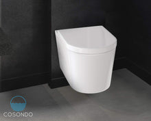 Carica l'immagine nel visualizzatore di Gallery, Sedile WC in Duroplast bianco con abbassamento automatico - coperchio Bianco - Ilgrandebazar