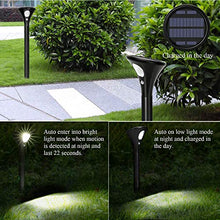 Carica l'immagine nel visualizzatore di Gallery, Luce Solare da Giardino, Faretti Solari Giardino Sensore di Movimento 181