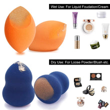 Carica l'immagine nel visualizzatore di Gallery, Spugnette Make Up Miss 16*6*6cm, 3 Normali + 3 Mini - Ilgrandebazar