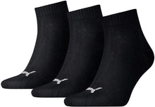 Carica l'immagine nel visualizzatore di Gallery, Puma Quarter Plain 3P, Calzini Unisex Adulto, (Pacco da 3)