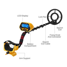 Carica l'immagine nel visualizzatore di Gallery, URCERI Metal Detector, GC-1028 Professionale Pinpointer LCD 1028, 1028 - Ilgrandebazar