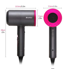 Carica l'immagine nel visualizzatore di Gallery, Asciugacapelli 2000 W Potente, MANLI Phon per Capelli Alta Potenza 2000 W - Ilgrandebazar