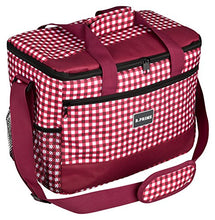 Carica l'immagine nel visualizzatore di Gallery, B.PRIME Borsa Termica 20L Classic - Vichy - 36 x 26 x 22 cm -