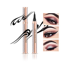Carica l'immagine nel visualizzatore di Gallery, Diamond eyeliner Eyeliner Pen Waterproof Black Precision Micro Eye Liner nero - Ilgrandebazar