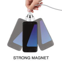 Carica l'immagine nel visualizzatore di Gallery, Magnetico Cavo Micro USB, AIVWIS [2Pezzi 1M] Connettore Micro-USB, Argento - Ilgrandebazar