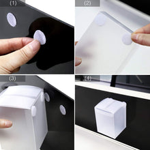 Carica l'immagine nel visualizzatore di Gallery, HAUSPROFI 1008 Pezzi 10mm con Velcro Autoadesivo, 504 10 mm, 10 Mm Bianco - Ilgrandebazar