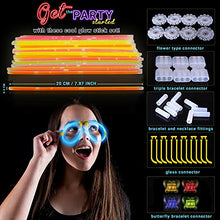 Carica l'immagine nel visualizzatore di Gallery, 543 Pack - 250 Glow Sticks, Bastoncini Luminosi Fluorescenti, 293 viola - Ilgrandebazar