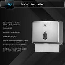 Carica l'immagine nel visualizzatore di Gallery, Anself CHUANGDIAN Distributore Carta Asciugamani Parete Bagno Silver - Ilgrandebazar