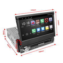 Carica l'immagine nel visualizzatore di Gallery, Ezonetronics 1 Din 2G DDR3 / 16GB 7 '' Flip Out Touch Screen Android 2G+16G - Ilgrandebazar